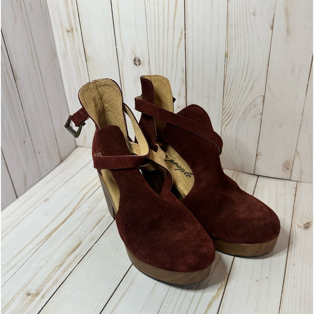 Free People Cedar Platform Clogs